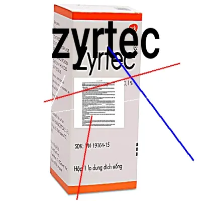 Peut on acheter du zyrtec sans ordonnance